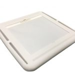 Rama cu jaluzelele opace MaxxShade pentru trape MaxxFan Deluxe - Cu LED