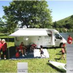Copertina Fiamma F45S 3,75m Royal Grey, carcasa alba