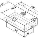 Rezervor de apa EV-2201 - 124l