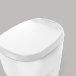 Clesana C1 - toaletă fără apă cu adaptor L sau bază rotundă