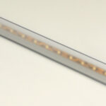 Profil de colt din aluminiu lungime 1,5m, capac + cleme