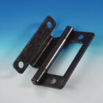 Balamale universale cu clapeta 50mm offset 4 piese/auriu