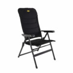 Scaun de camping Malaga Breeze - Captusit cu tesatura plasa neagra