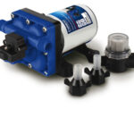 Pompa de apa sub presiune cu 4 camere - 11,3 l/min - 3,8 bar